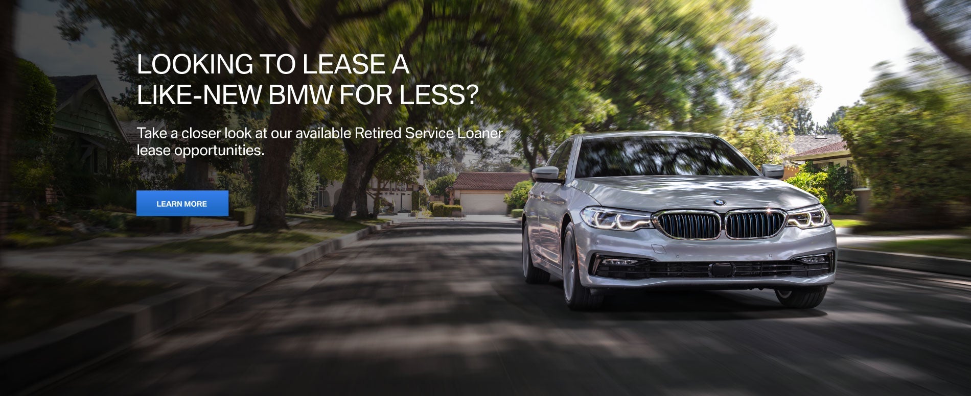 BMW Loaner Leases